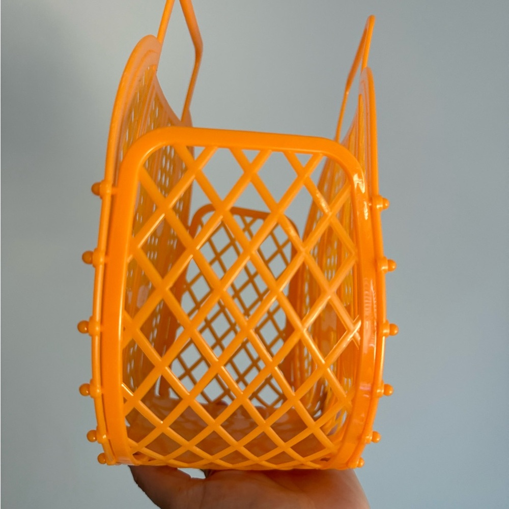 - ✨ NEW 🎃 2023 Target Bullseye Playground Orange Pumpkin Jelly Basket - Picture 3 of 6